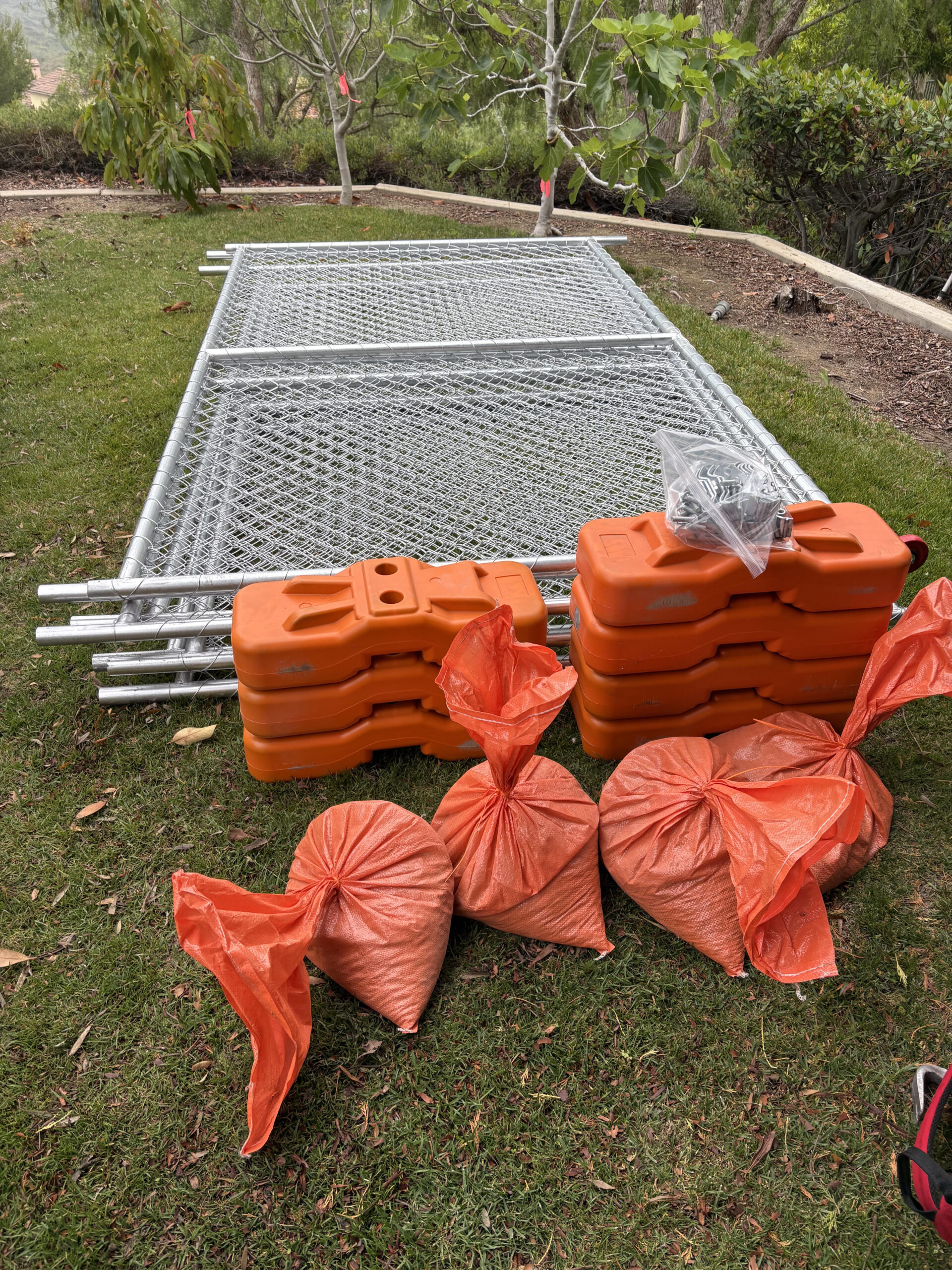 Construction Site Fence Rental