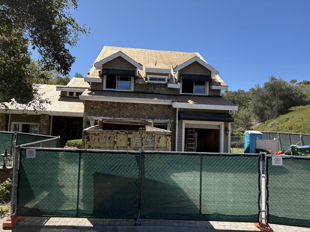 Residential Temporary Fence