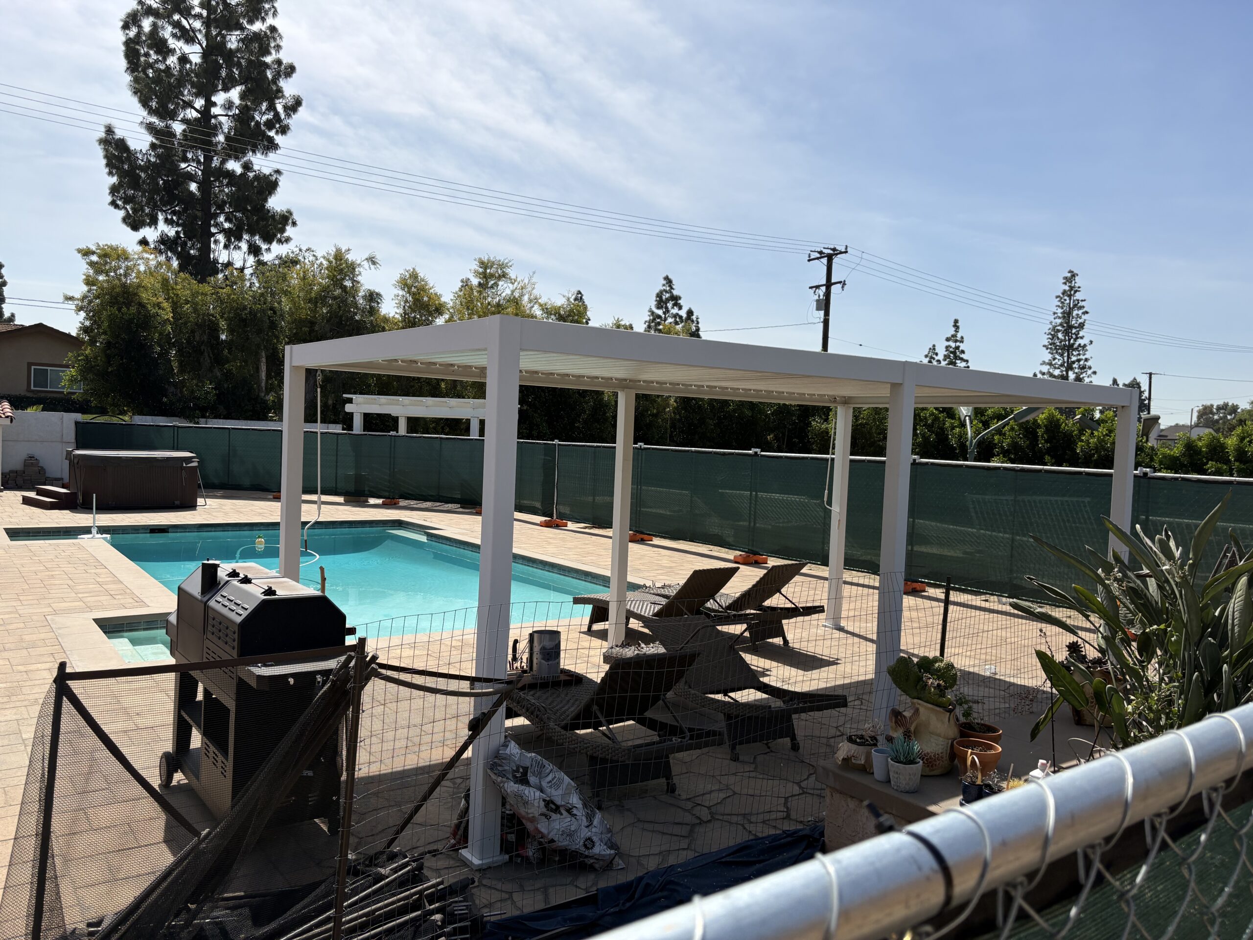 Temporary Pool Fence For Renovation